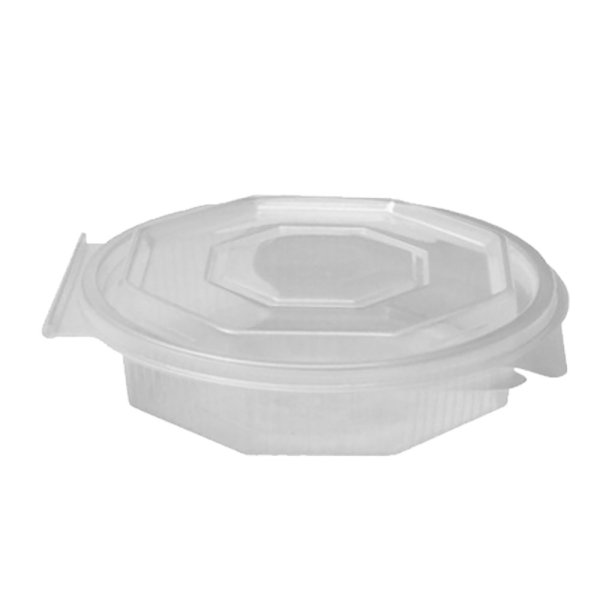 50 Stk. Haushaltsboxen Salatschalen Achteckbecher 250 ml